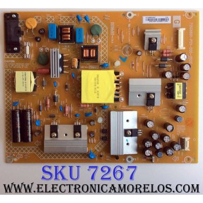 FUENTE DE PODER PARA TV SONY / NUMERO DE PARTE PLTVDP331XAV7 / 715G6691-P01-00-002E / 1-895-632-21 / DP331XAV7 / PANEL TPT400LA-J6PE1 / MODELOS KDL-40R350B / KDL40R350B / KDL40R380B / KDL-40R380B